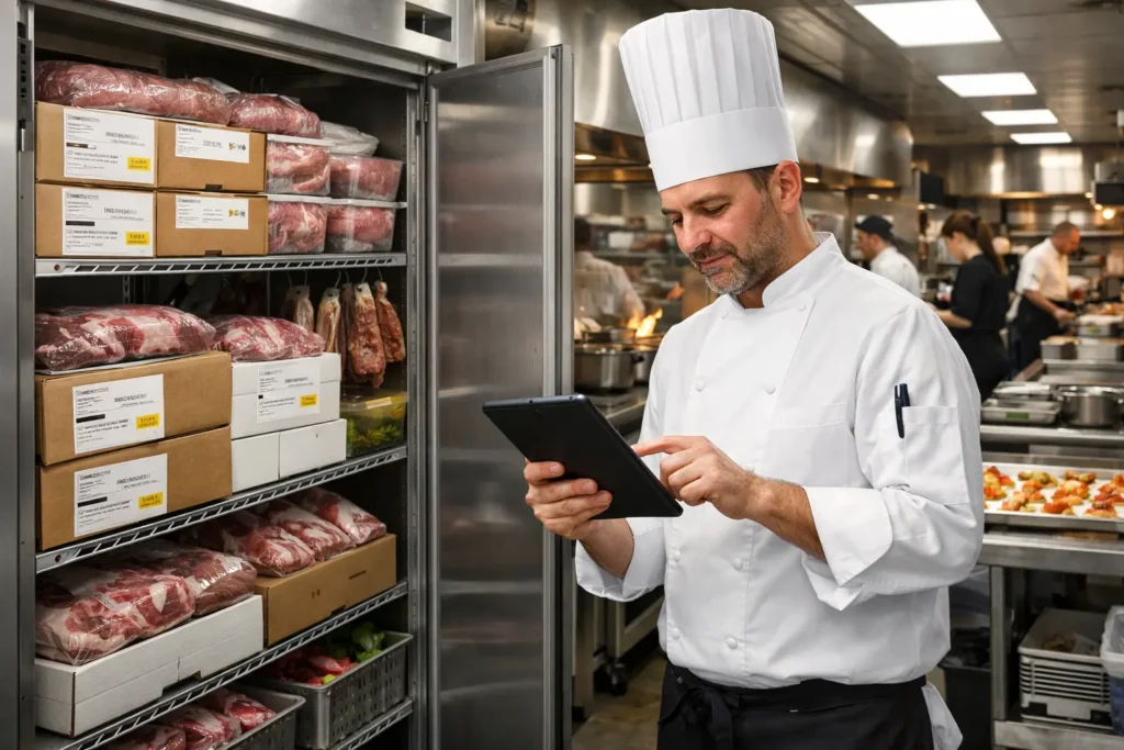 Chef de un restaurante cercano al Mobile World Congress